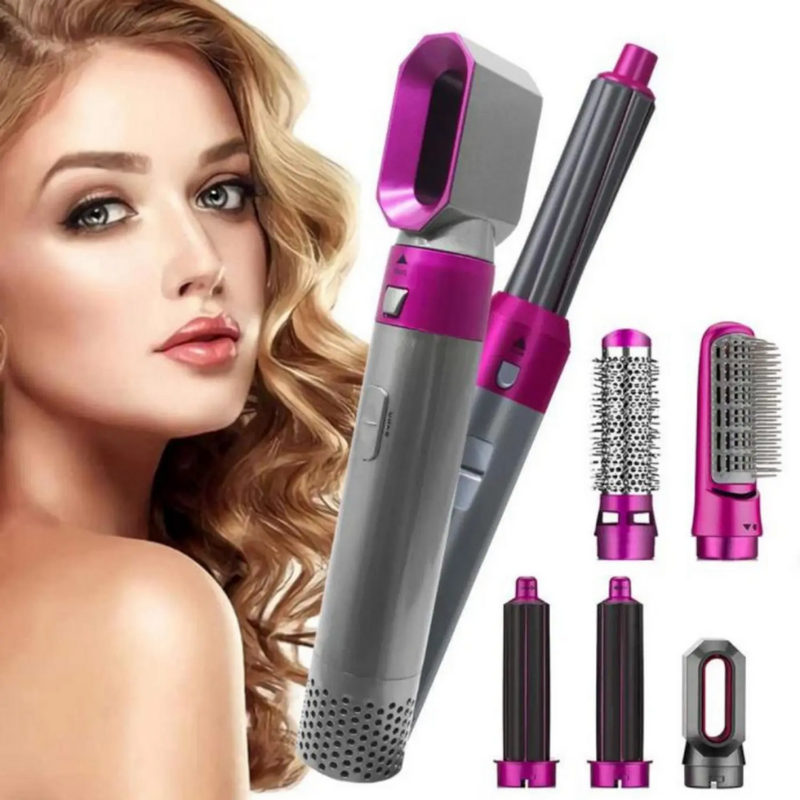 [SUPER OFERTA - COMPRA 1 Y LLÉVATE 4] Cepillo Modelador 5 en 1 + Toalla de Microfibra + Jabón Líquido Facial + Mascarilla Negra Detox + Envío Gratis
