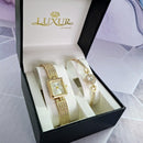 RELOJ LUXUR + PULSERA + ESTUCHE PREMIUM + ENVÍO GRATIS