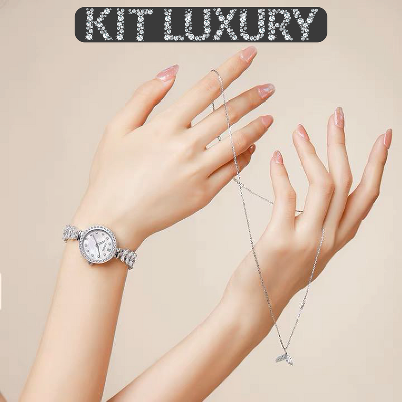 [COMPRA 1 LLÉVATE 6] RELOJ LUXURY + PULSERA + ARETES + COLLAR + ANILLO + ESTUCHE PREMIUM + ENVÍO GRATIS